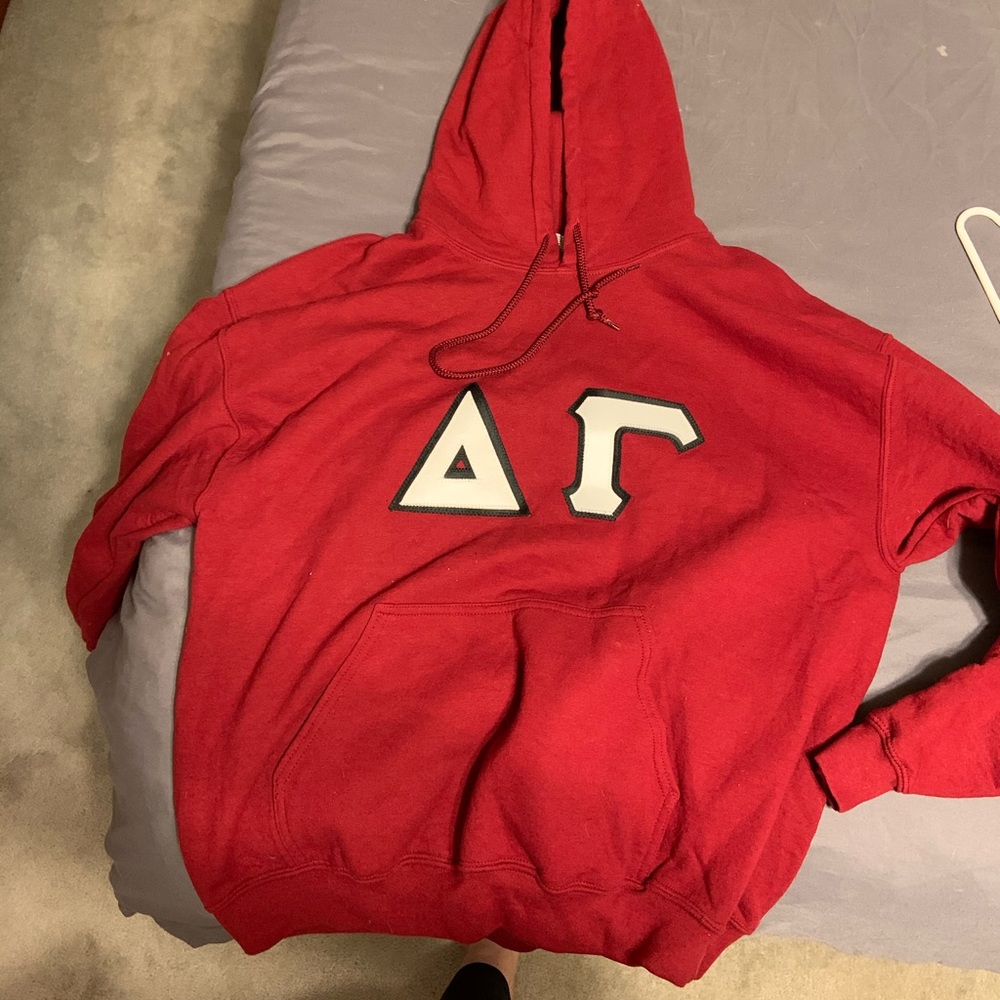 Red Delta Gamma DG Hoodie